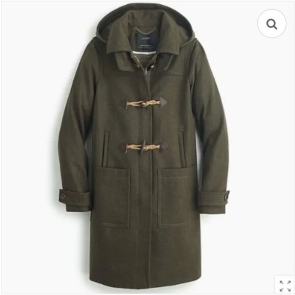 J.CREW  Wool Toggle Duffle Coat - Picture 1 of 16